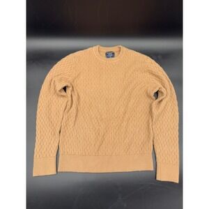 Abercrombie & Fitch Men's Cable Knit Crew Neck Sweater - Stylish‎ Casual